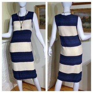 Lauren?Ralph Lauren Sweater Dress CottonLinen Stripes